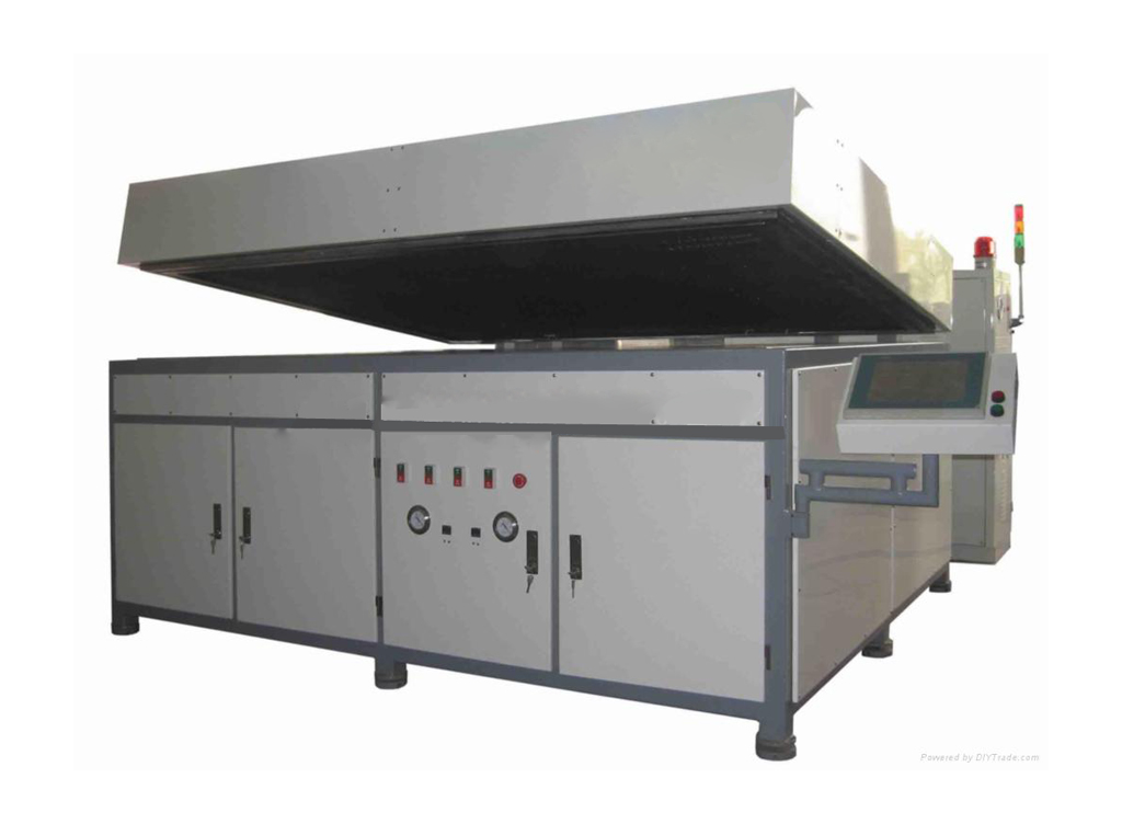 Semi-automatic solar laminator